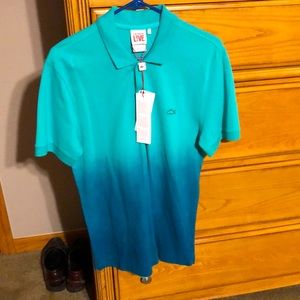 Lacoste Ombré Polo Shirt. New with tags